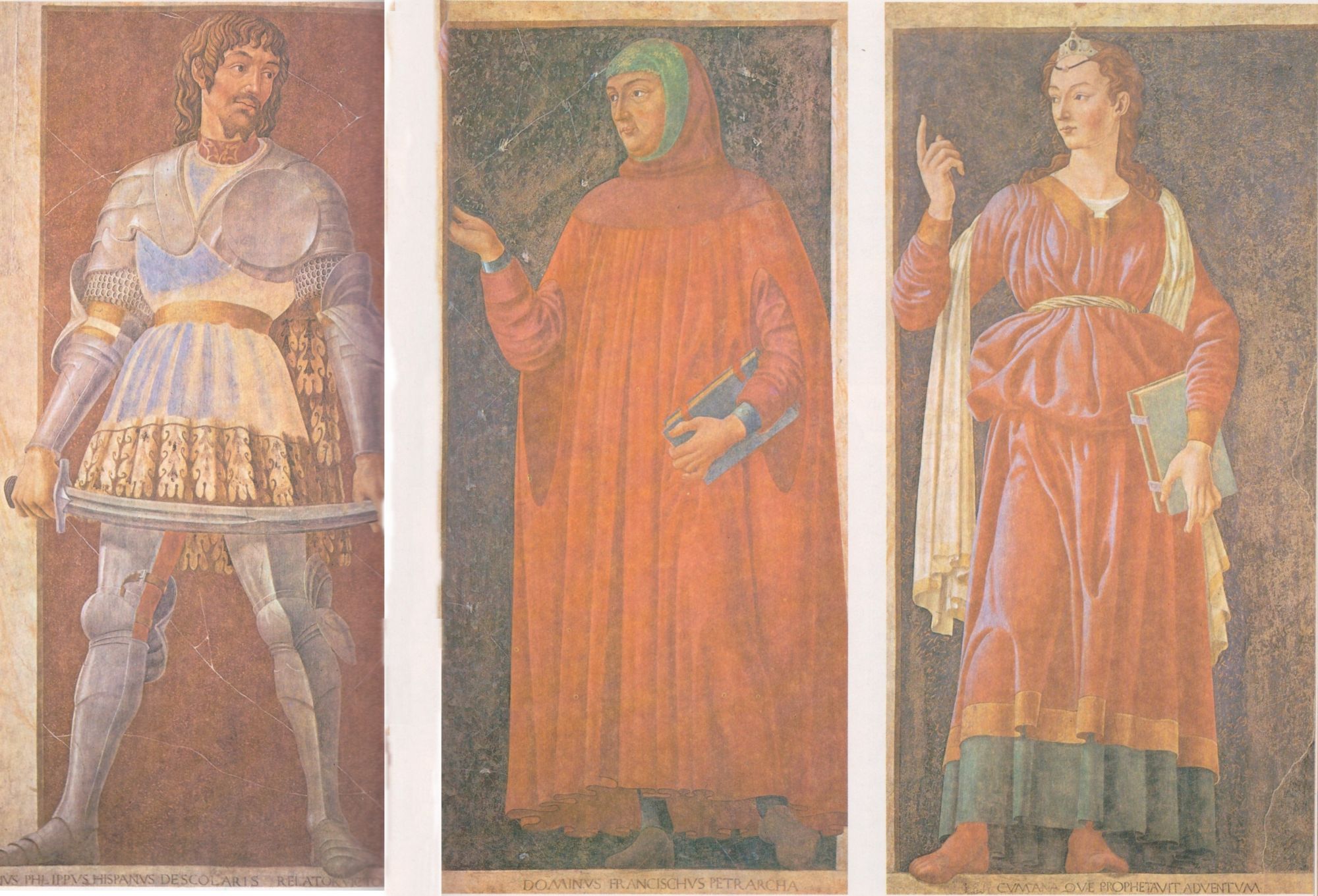Kondotiér Pippo Spano, Petrarca, Sybilla Kumská