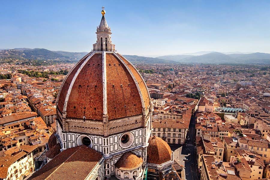 Kupole dómu Santa Maria del Fiore