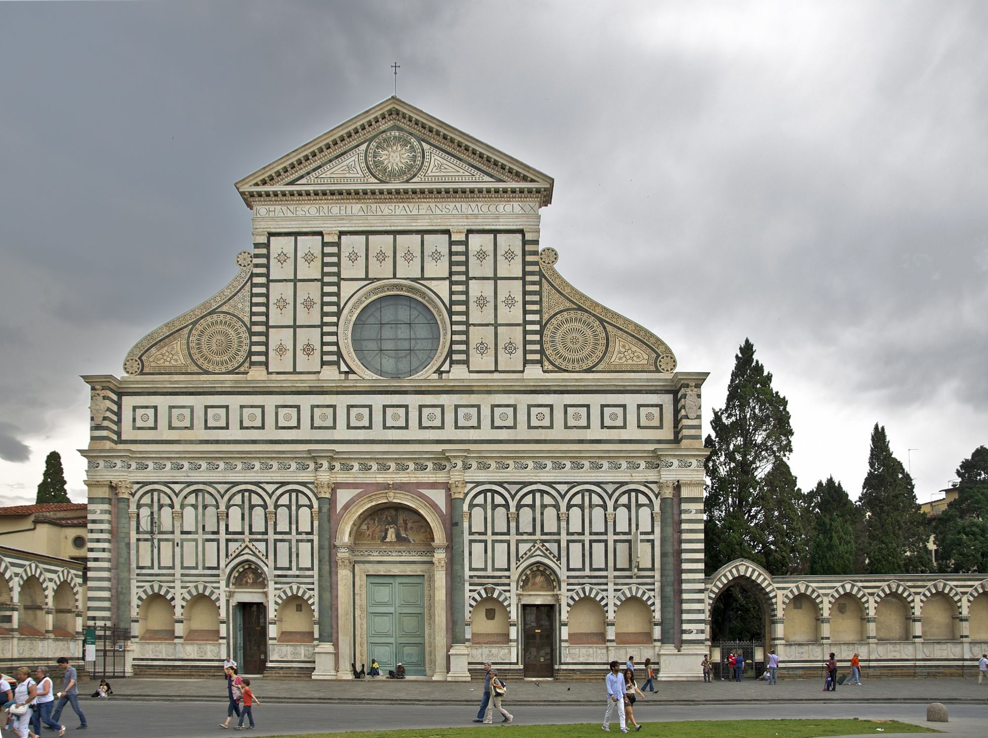 Santa Maria Novella– fasáda