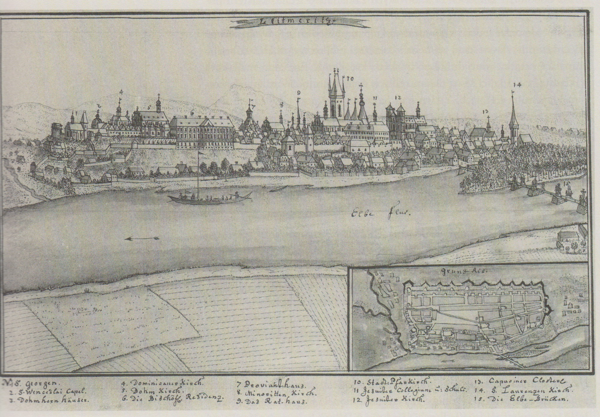Veduta Litoměřic