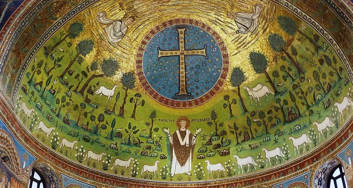 Mozaiky v San Apollinare in Classe