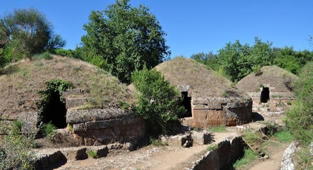 Nekropole v Cerveteri