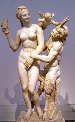 Afrodité, Eros a Pan z Délu