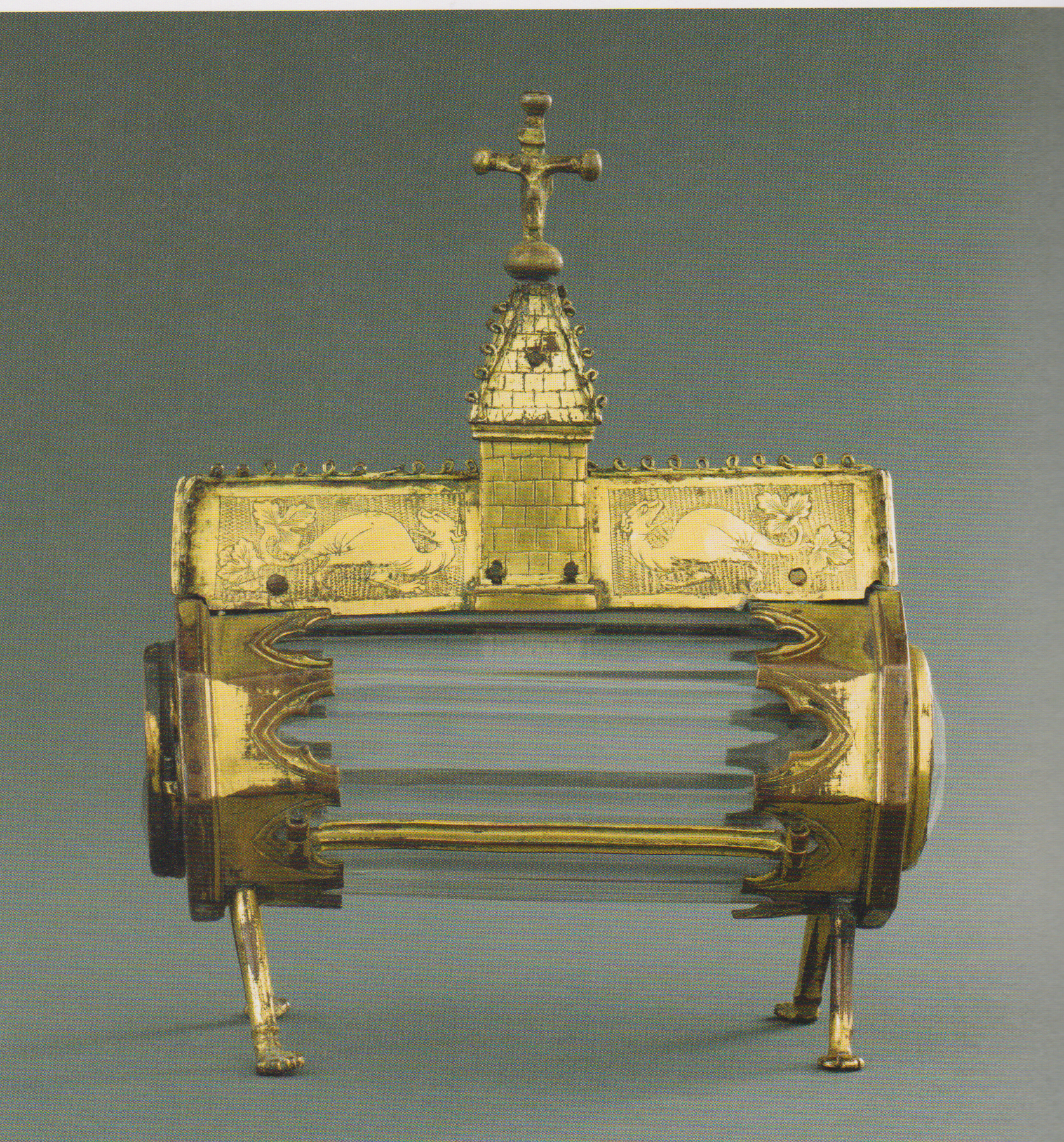 Monstrance s malými příšerami