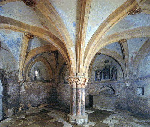 krypta sv. Kateřiny