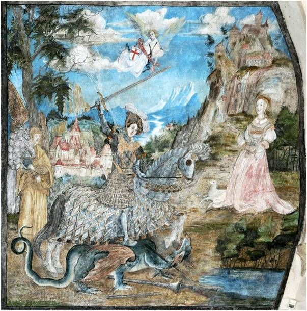 Sv. Jiří bojující s drakem