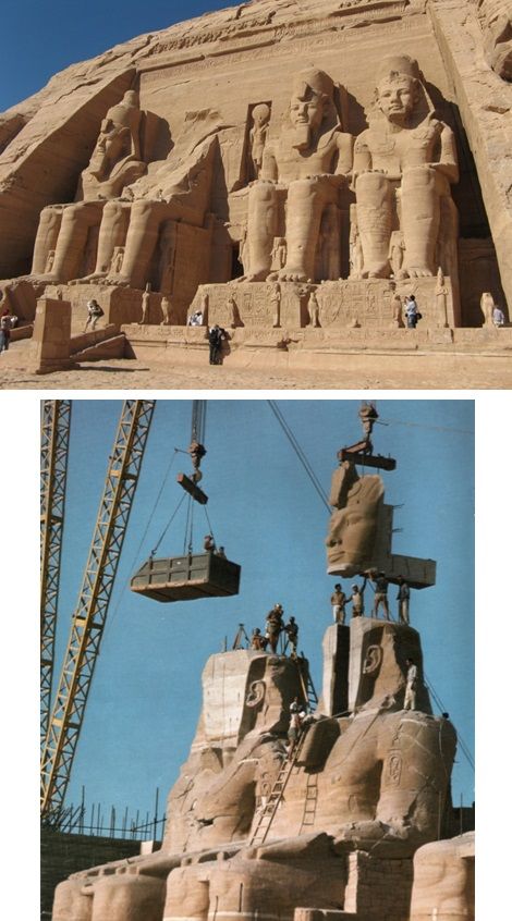 Chrámy v Abú Simbel