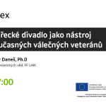 Starověké řecké divadlo jako nástroj terapie současných válečných veteránů